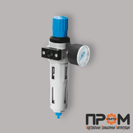 Фильтр-регулятор Festo LFR-1/4-D-MINI, G1/4, 40 мкм, 0,5…12 бар, серия D, арт. 159631
