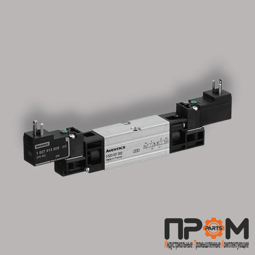 Клапан электропневматический AVENTICS™ 2 x 3/2, серия CD02-AL, ISO 15407-1, 24V DC, NC/NC, арт. 0820037202
