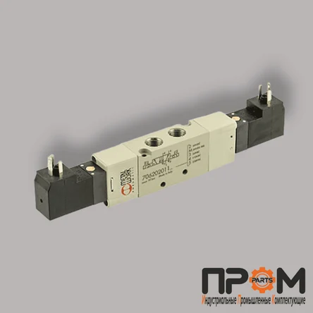 Клапан электропневматический Metal Work MACH 16, 5/2, G1/8", бистабильный, 24V DC, арт. 7062020112